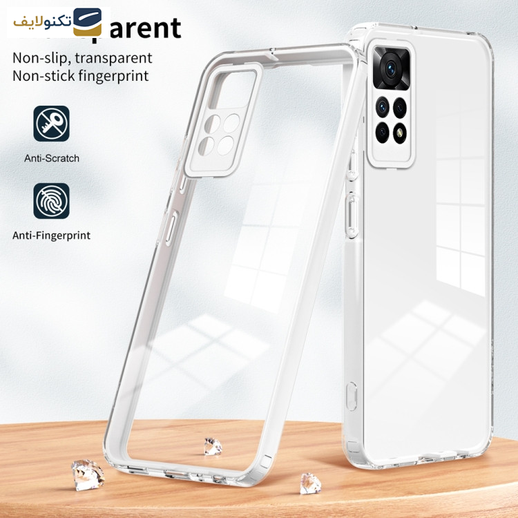 کاور اپیکوی مدل Transparent Clear مناسب برای گوشی موبایل شیائومی Redmi Note 12 Pro 4G