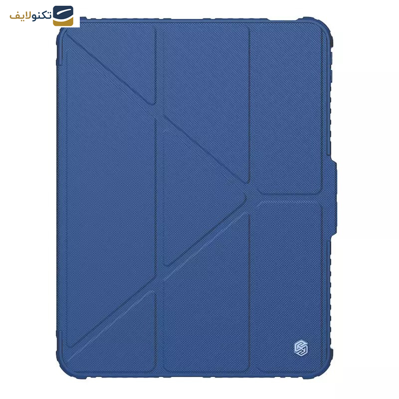 کیف کلاسوری نیلکین مدل Bumper Pro Leather Multi-Angle Folding مناسب برای تبلت اپل iPad Pro 11 2024 