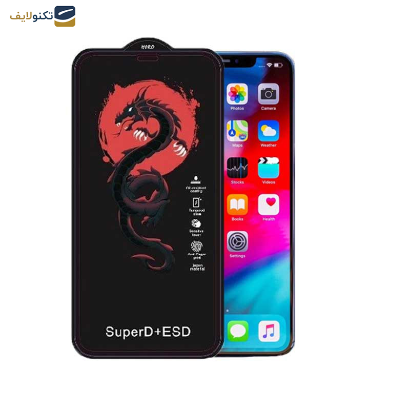 محافظ صفحه نمایش اپیکوی مدل Dragon ESD مناسب برای گوشی موبایل اپل iPhone Xs Max /11 Pro Max