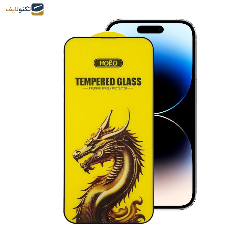 محافظ صفحه نمایش اپیکوی مدل Golden Dragon مناسب برای گوشی موبایل اپل iPhone 14 Pro