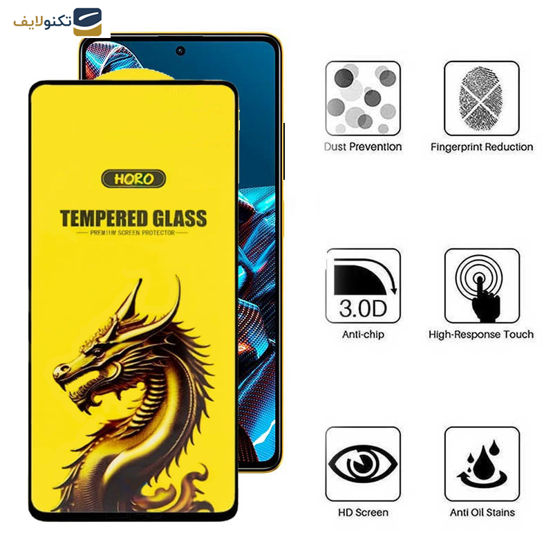 محافظ صفحه نمایش اپیکوی مدل Golden Dragon مناسب برای گوشی موبایل شیائومی Poco X5 Pro/ X5/ X4 Pro 5G/ X3 Pro/ X3 NFC/ X3 