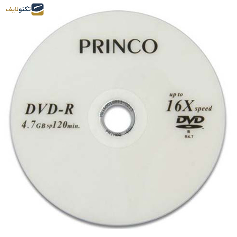 دی وی دی خام پرینکو مدل DVD-R بسته 50 عددی 