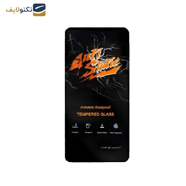 محافظ صفحه نمایش شهر گلس مدل Anti-Static مناسب برای گوشی موبایل اپل IPHONE 13