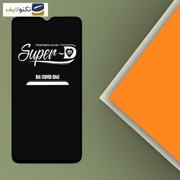 محافظ صفحه نمایش مدل Super D مناسب برای گوشی موبایل شیائومی Redmi Note 8