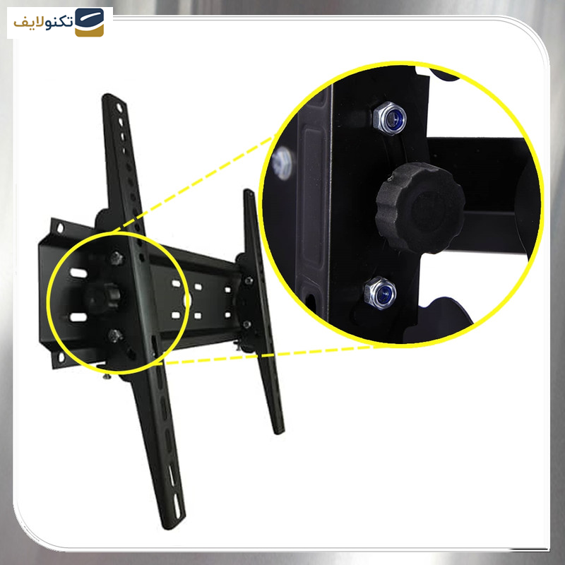 پایه دیواری تلویزیون سرافراز مدل براکت کد f7 مناسب برای تلویزیون های 40 تا 55 اینچ 