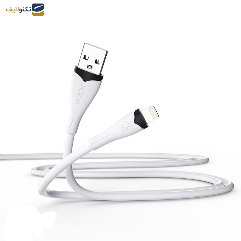  کابل تبدیل USB به لایتنینگ پی زد ایکس مدل V155 طول 1.5 متر