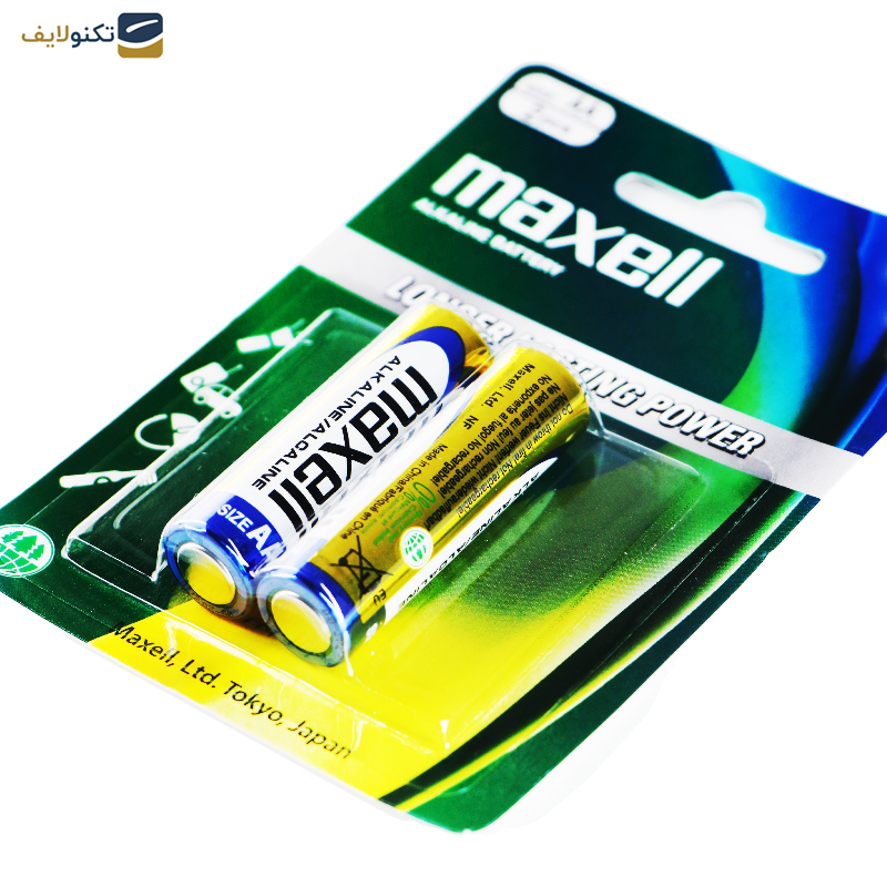 باتری قلمی مکسل مدل ALKALINE BATTERY بسته دو عددی