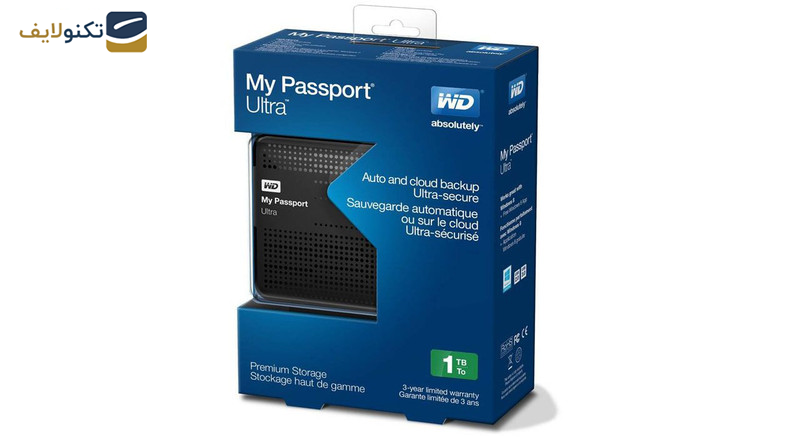 باکس تبدیل Sata و هارد USB 3.0 وسترن دیجیتال مدل My Passport Ultra