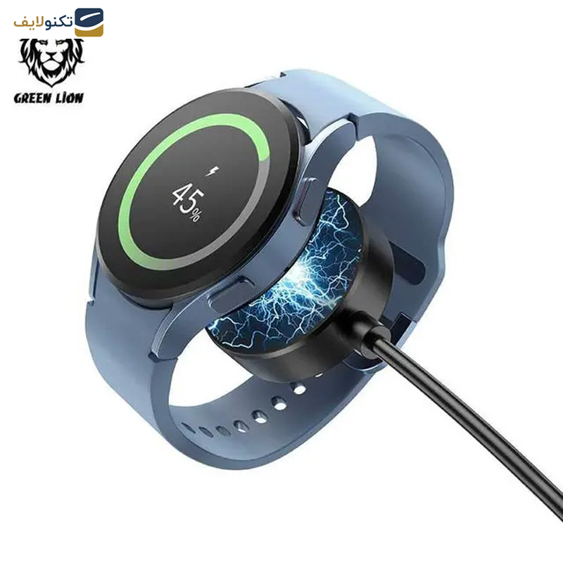 کابل شارژر گرین لاین مدل Wch-Charger مناسب برای ساعت هوشمند سامسونگ Galaxy Watch Series