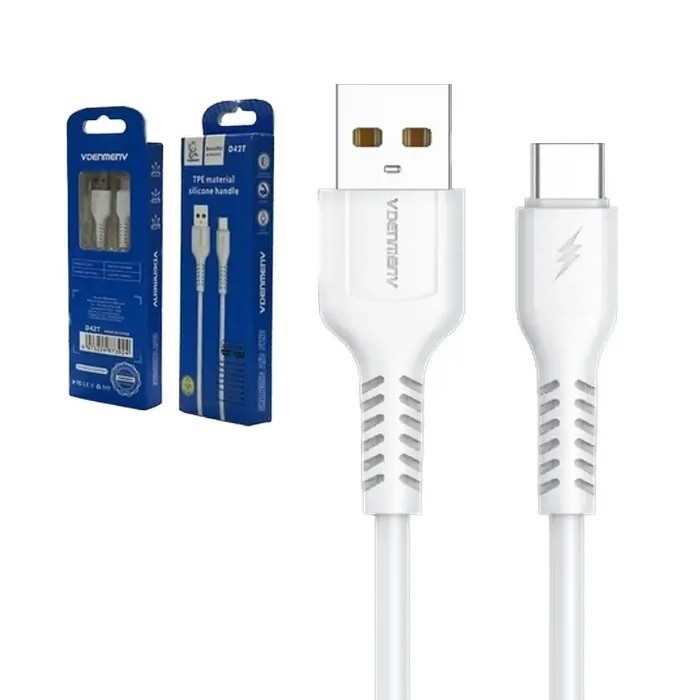  کابل تبدیل USB به USB-C وی دنمن وی مدل D42T طول 1 متر 