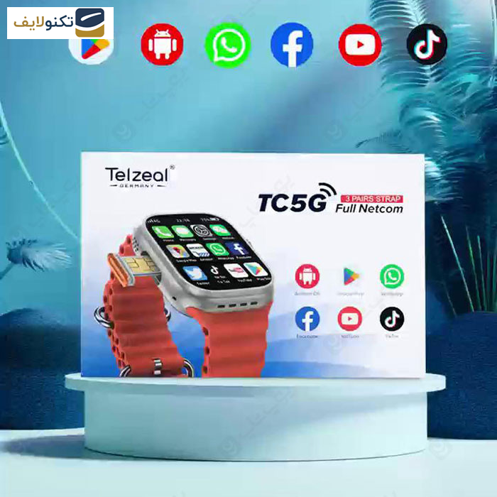 ساعت هوشمند تلزیل مدل TC5G