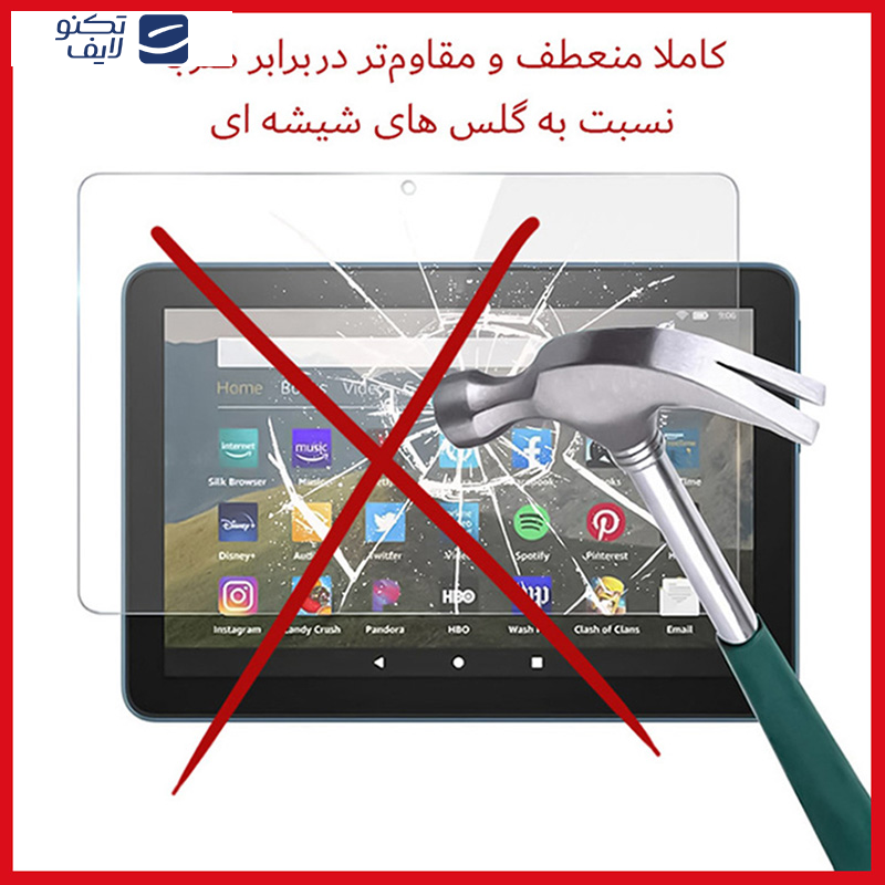 محافظ صفحه نمایش شفاف ریمکس مدل Resistant مناسب برای تبلت مایکروسافت Surface Pro 7 Plus