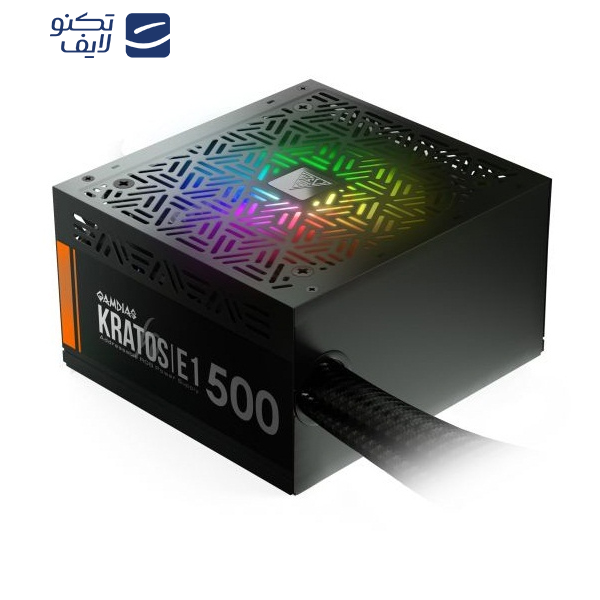 منبع تغذیه کامپیوتر گیم دیاس مدل KRATOS E1 500