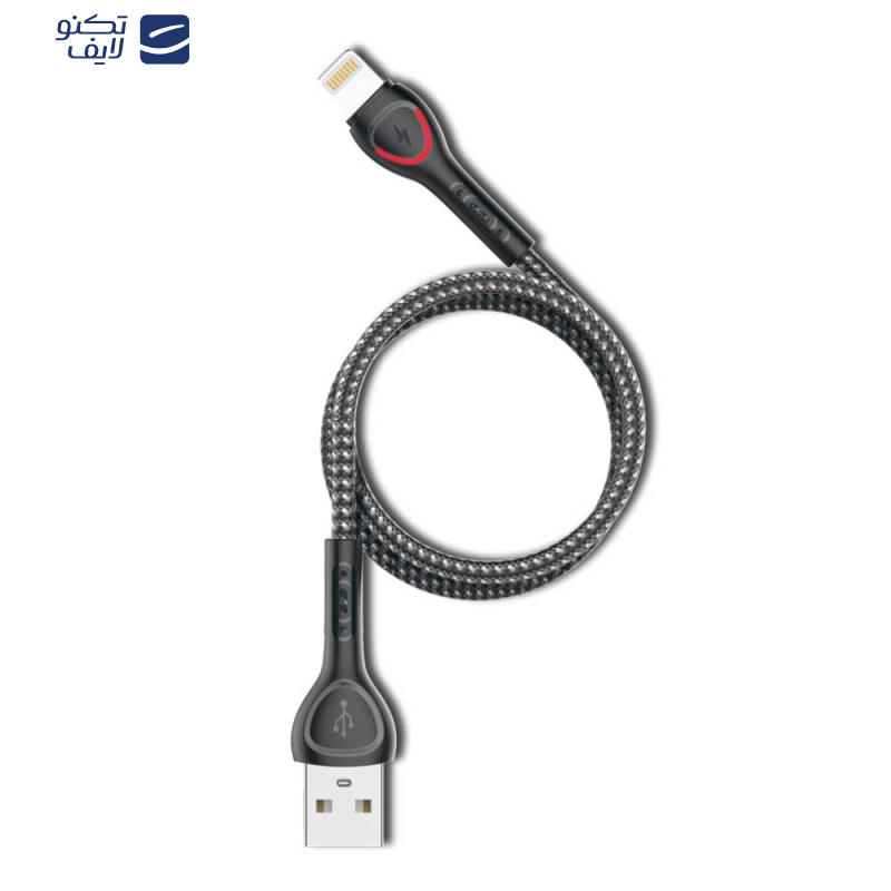 کابل تبدیل USB به لایتنینگ کینگ استار مدل K24i طول 1 متر