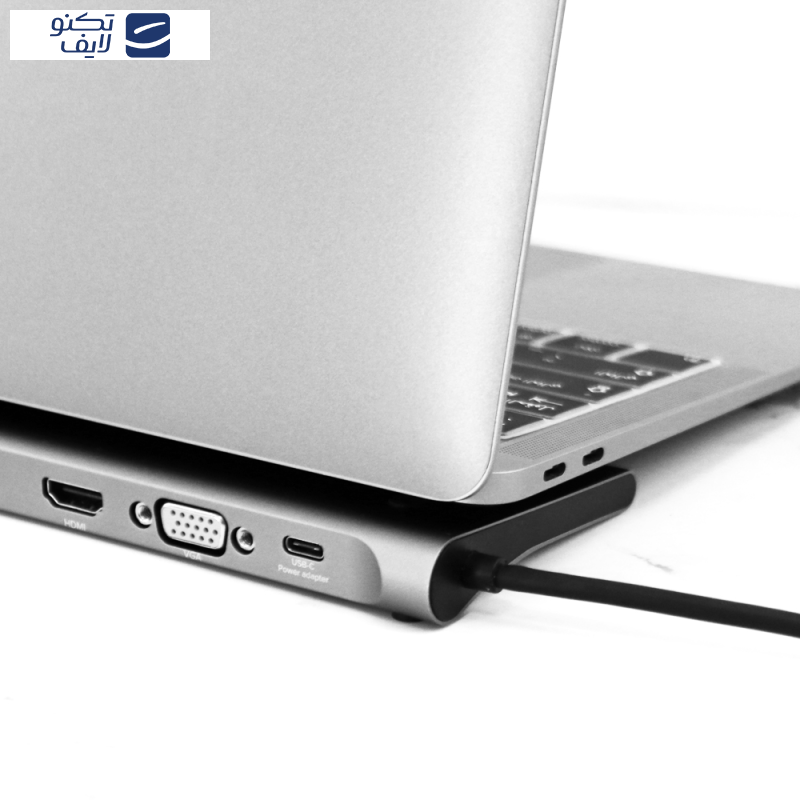 هاب 10 پورت USB-C جی سی پال مدل JCP6204