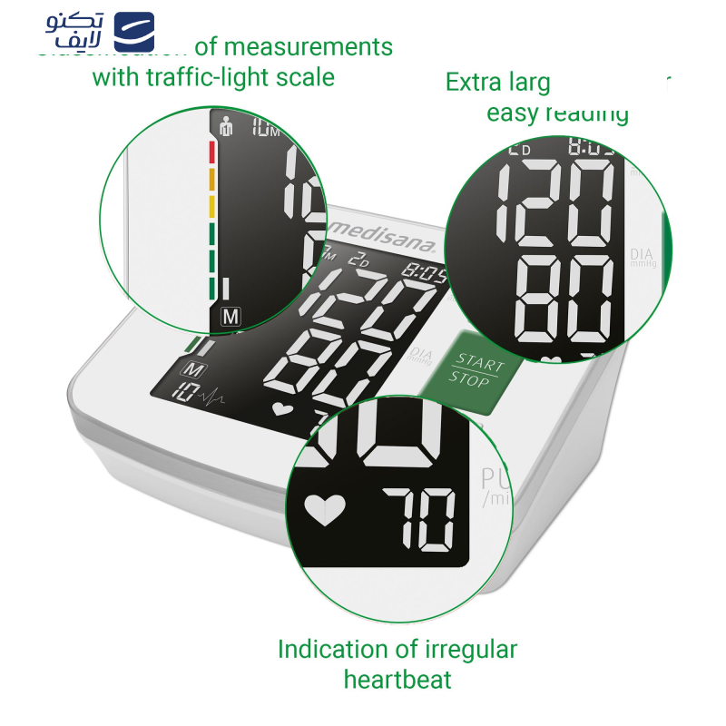 فشارسنج بازویی مدیسانا مدل BU 514