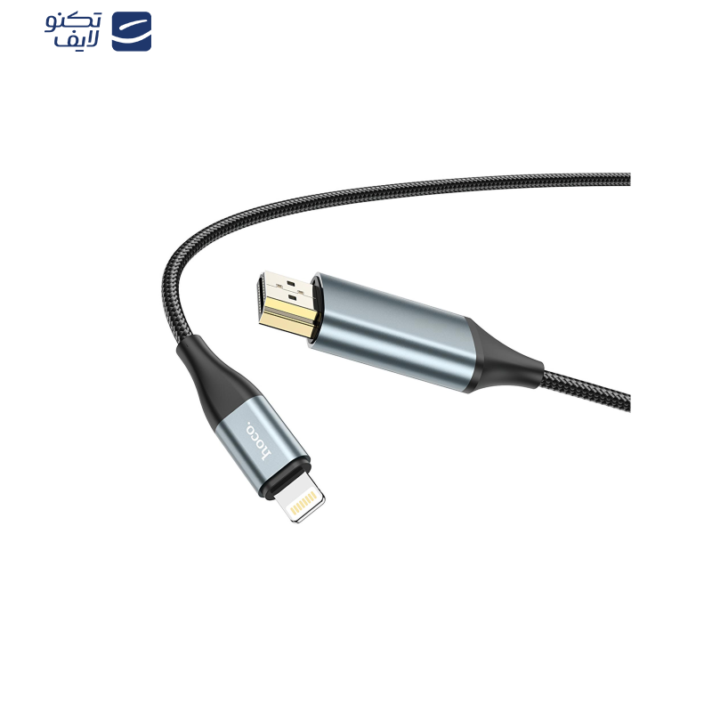 کابل تبدیل HDMI به لایتنینگ هوکو مدل UA15 طول 2 متر