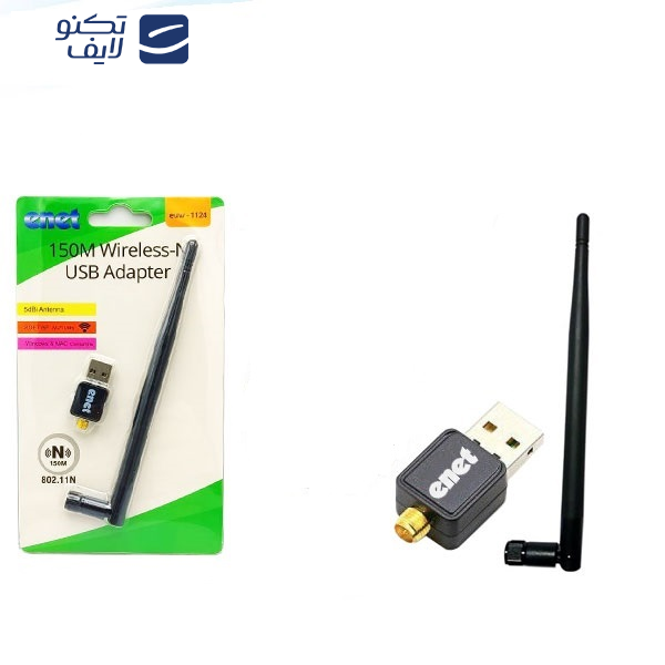 کارت شبکه USB  ای نت مدل euw-1124