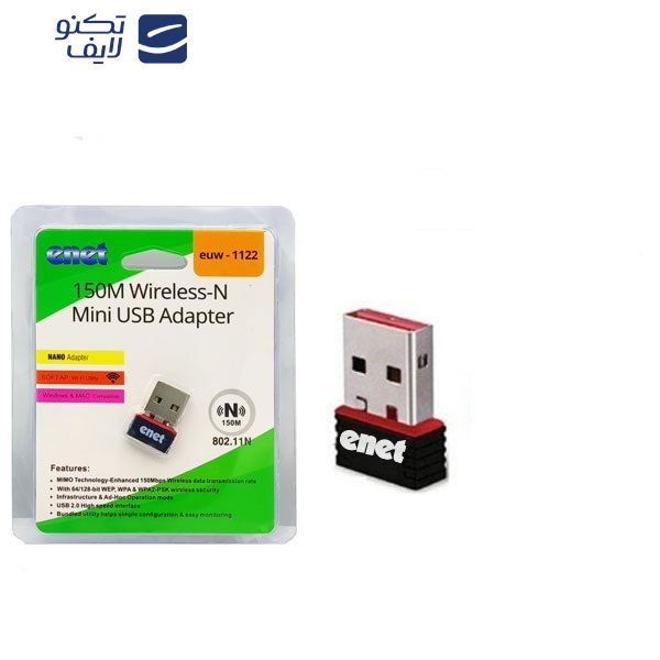 دانگل وای فای USB ای نت مدل euw-1122