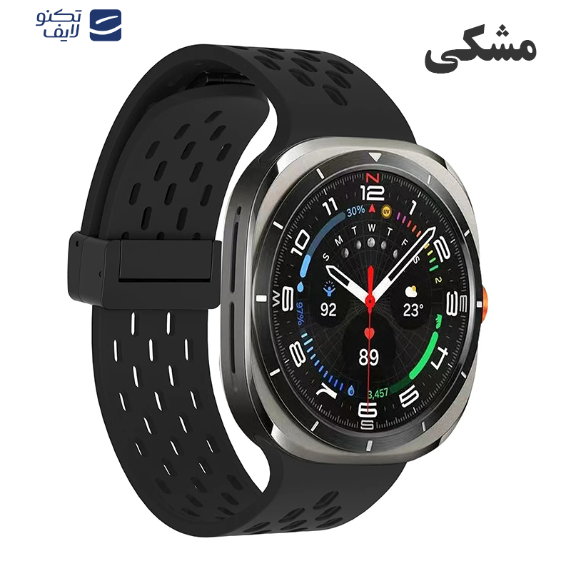 بند درمه مدل Ruby مناسب برای ساعت هوشمند سامسونگ Galaxy Watch Ultra 47mm