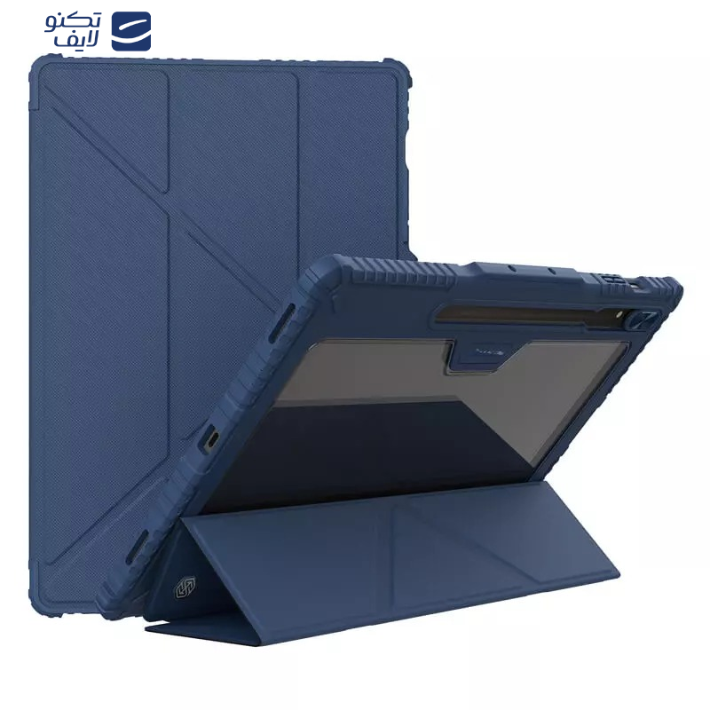 کیف کلاسوری نیلکین مدل Bumper Pro Multi-angle folding style مناسب برای تبلت سامسونگ Galaxy Tab S10 Ultra/S9 Ultra