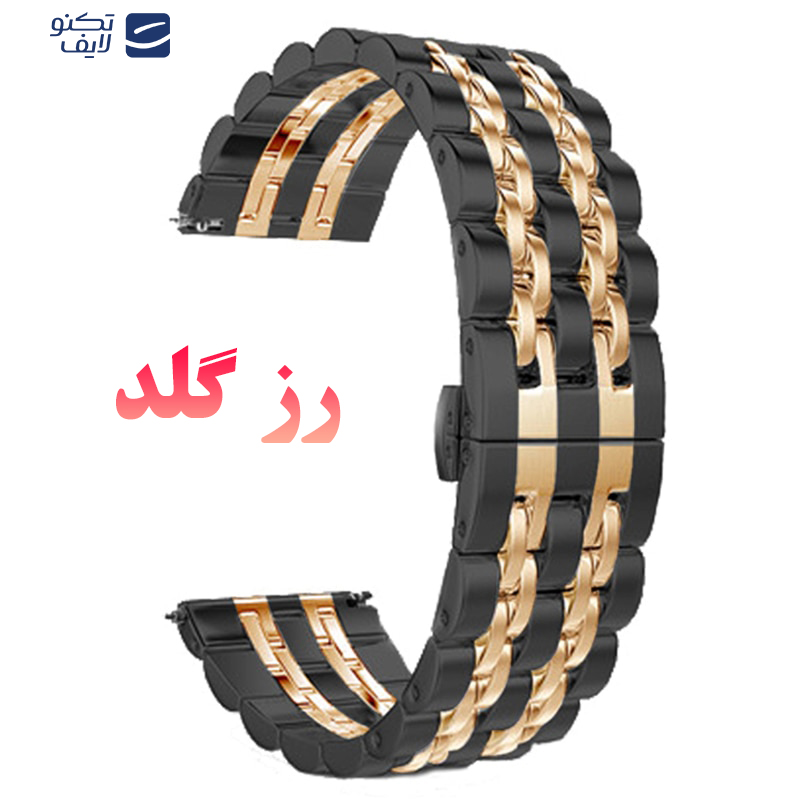 بند درمه مدل Pirana مناسب برای ساعت هوشمند هوآوی WATCH GT/ Magic GT/ Honor Watch Magic/ magic Watch 2 46mm/ Watch GT2 46mm/ Watch GT/ Watch GT Active/ Watch GT Elegant