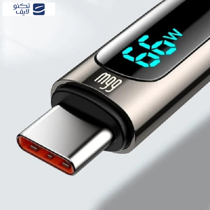 کابل تبدیل USB به USB-C بیسوس مدل A81 طول 2 متر