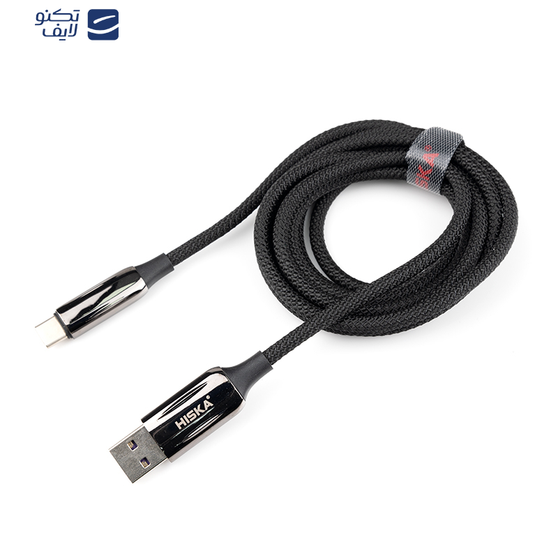 کابل تبدیل USB به USB-C هیسکا مدل LX-16AC طول 1.8 متر