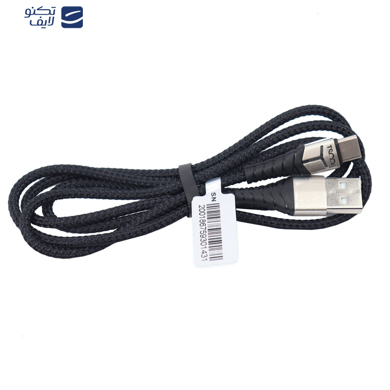  کابل تبدیل USB به USB-C تسکو مدل TCC186 طول 1 متر‎ 