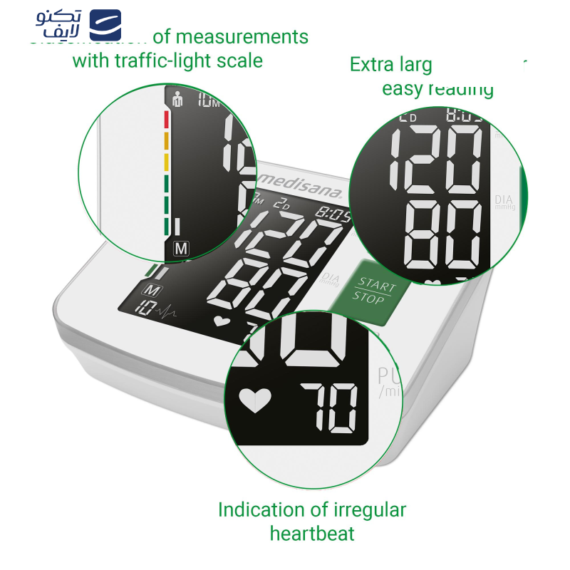 فشارسنج بازویی مدیسانا مدل BU 514
