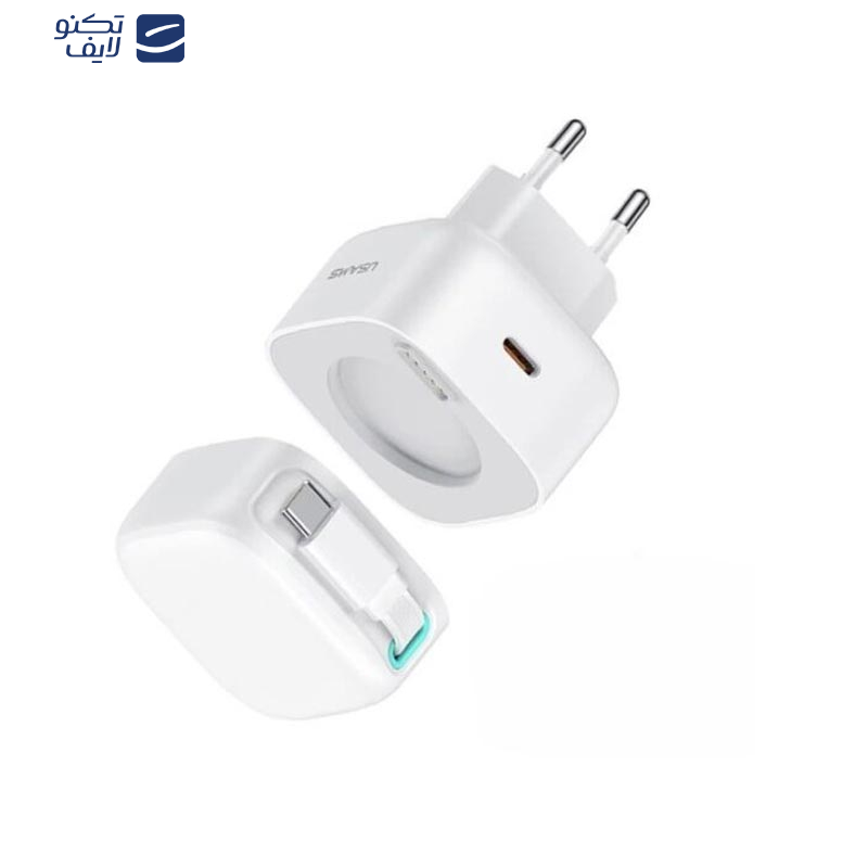 شارژر دیواری 35 وات یوسمز مدل CC202 به همراه کابل USB-C