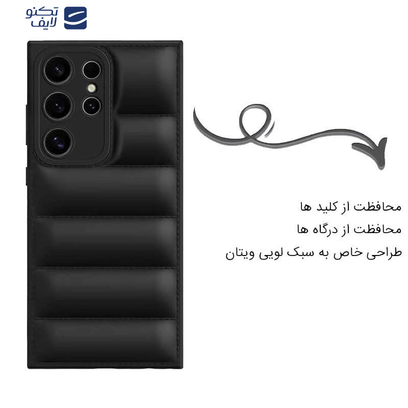 کاور اپیکوی مدل Puffy Puffer مناسب برای گوشی موبایل سامسونگ Galaxy S25 Ultra