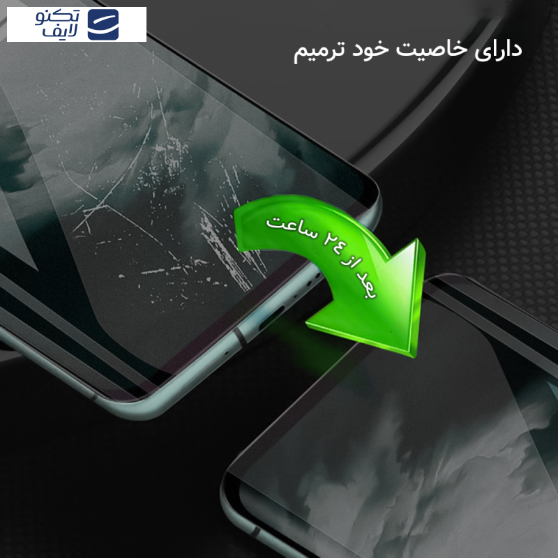 محافظ صفحه نمایش حریم شخصی راک اسپیس مدل Resistant مناسب برای گوشی موبایل سامسونگ Galaxy A72