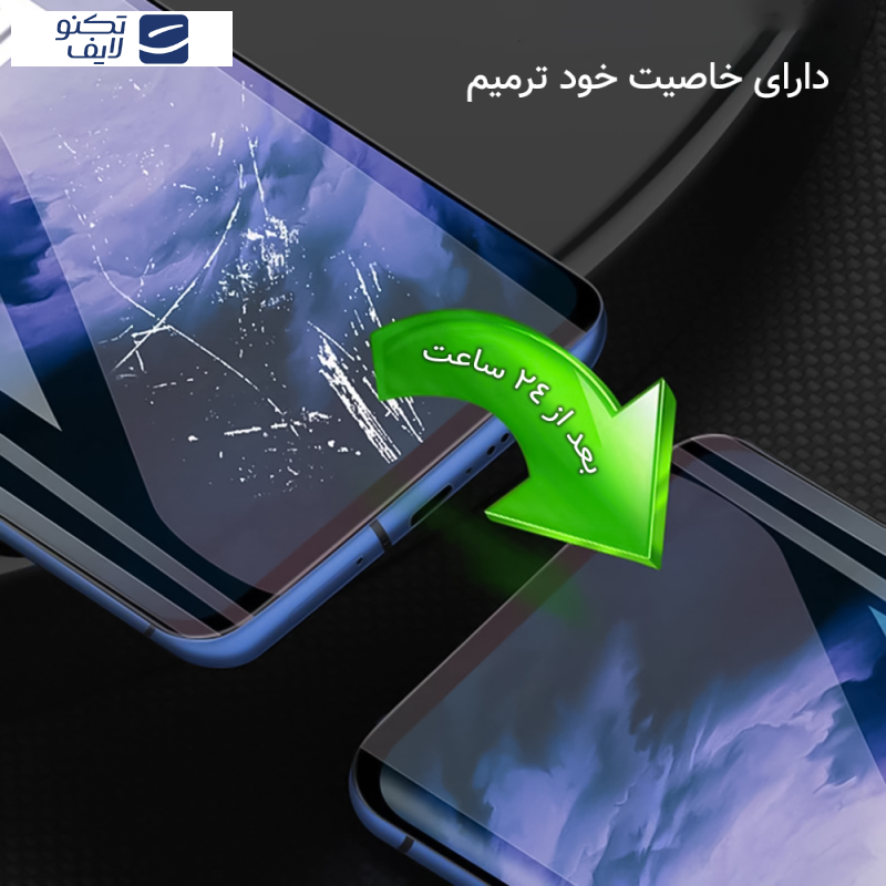 محافظ صفحه نمایش ضد اشعه آبی راک اسپیس مدل Resistant مناسب برای گوشی موبایل سامسونگ Galaxy A72