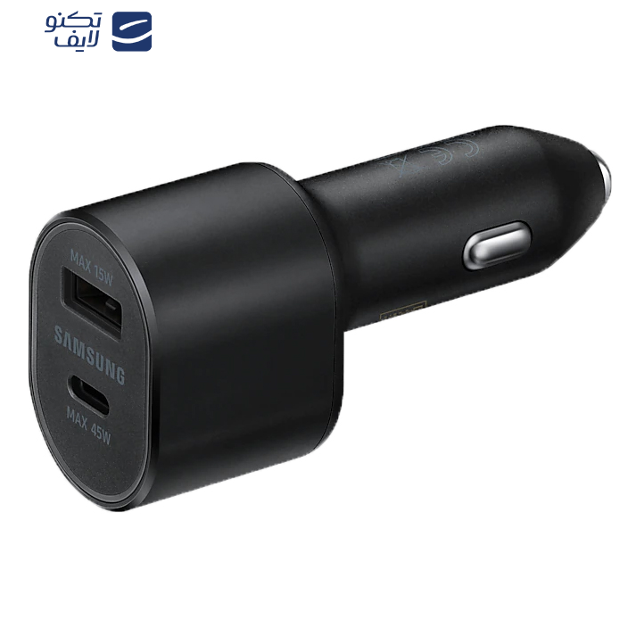 شارژر فندکی سامسونگ مدل EP-L5300XBEGWW به همراه کابل تبدیل USB-C