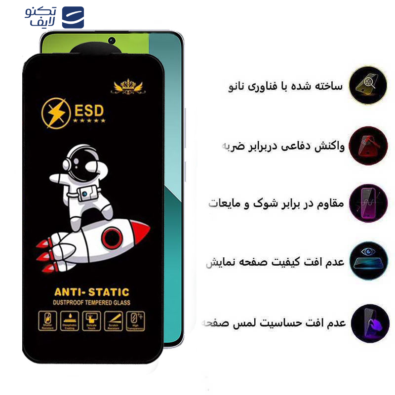 محافظ صفحه نمایش اپیکوی مدل Spaceship مناسب برای گوشی موبایل شیائومی Redmi Note 13 Pro 4G/5G / Note 13 4G/5G / Note 13R Pro 5G