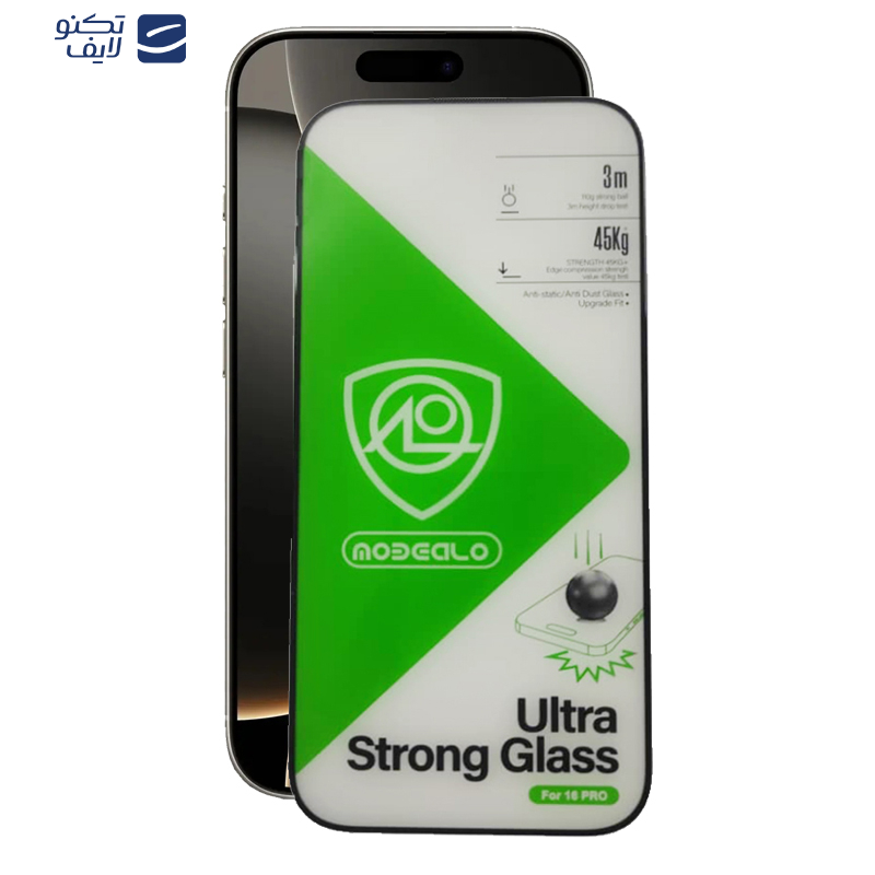 محافظ صفحه نمایش اپیکوی مدل Ultra Strong Glass مناسب برای گوشی موبایل اپل iPhone 16 Pro