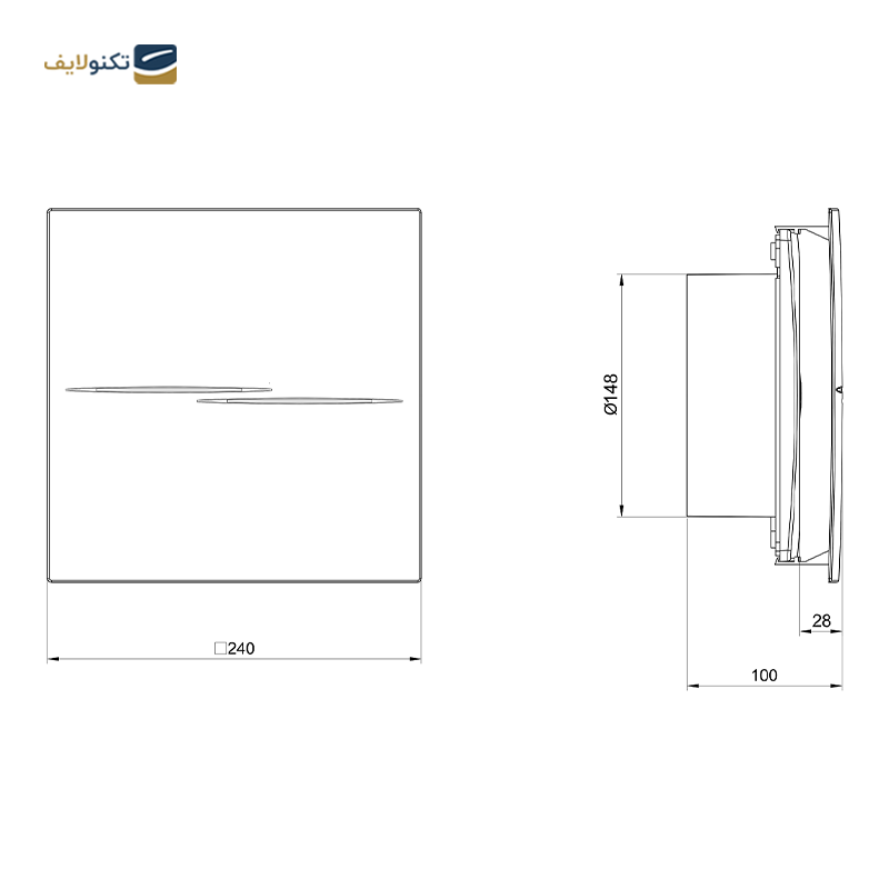 gallery-هواکش خانگی دمنده سری آکسی لاین مدل VBX-12S2S-IP45 copy.png