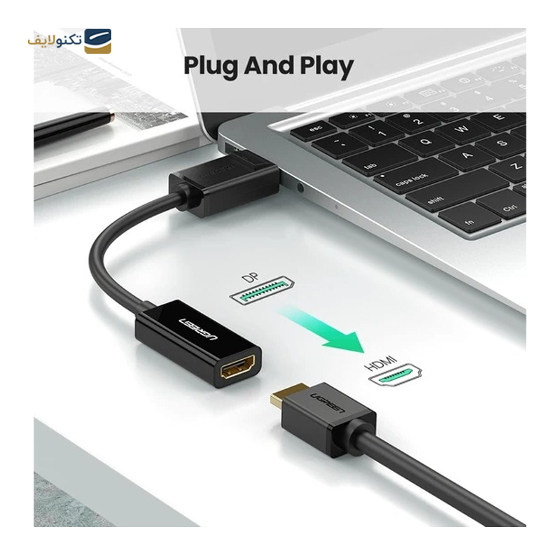 gallery-کابل تبدیل Display Port به HDMI یوگرین MM137 مدل 40362 طول 25 سانتی متر copy.png