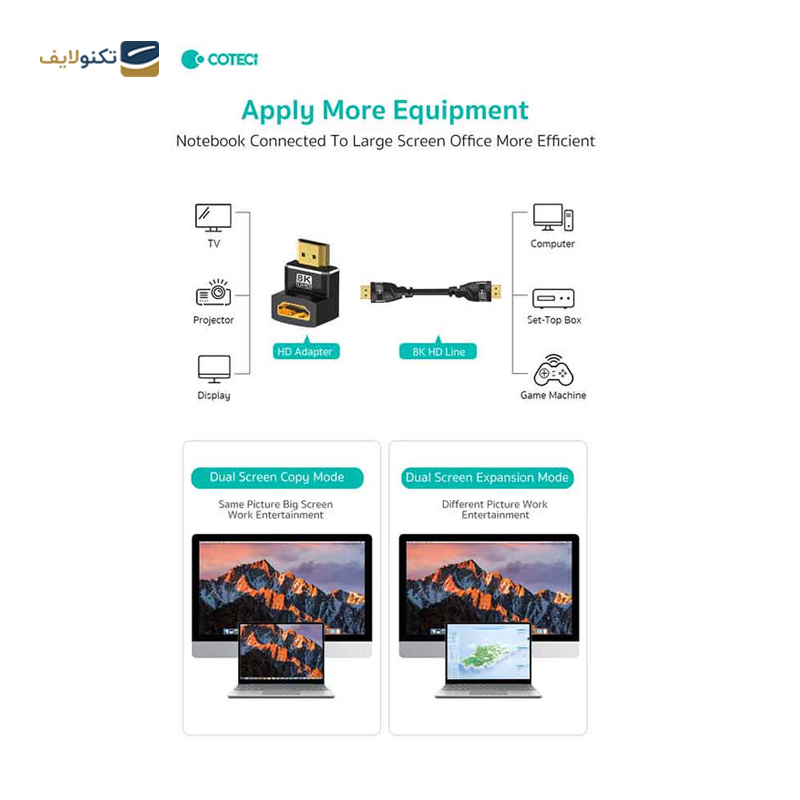 gallery-مبدل افزایش طول HDMI به HDMI کوتتسی مدل 87602-gallery-1-TLP-36226_ecfa5044-1b1c-4b2c-a4d5-f1fc61089763.png