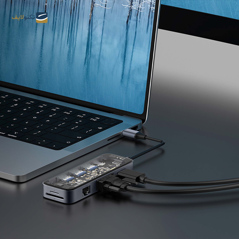 gallery-هاب USB-C رسی 9 پورت مدل RH09 copy.png