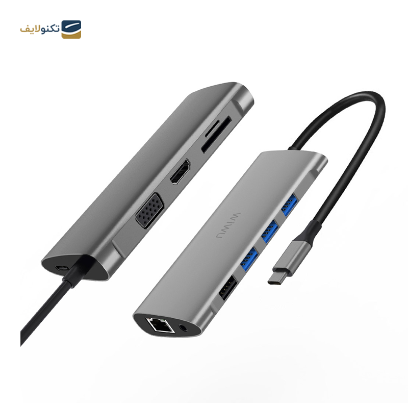 gallery-هاب USB-C ریمکس 9 پورت مدل RU-U91 copy.png