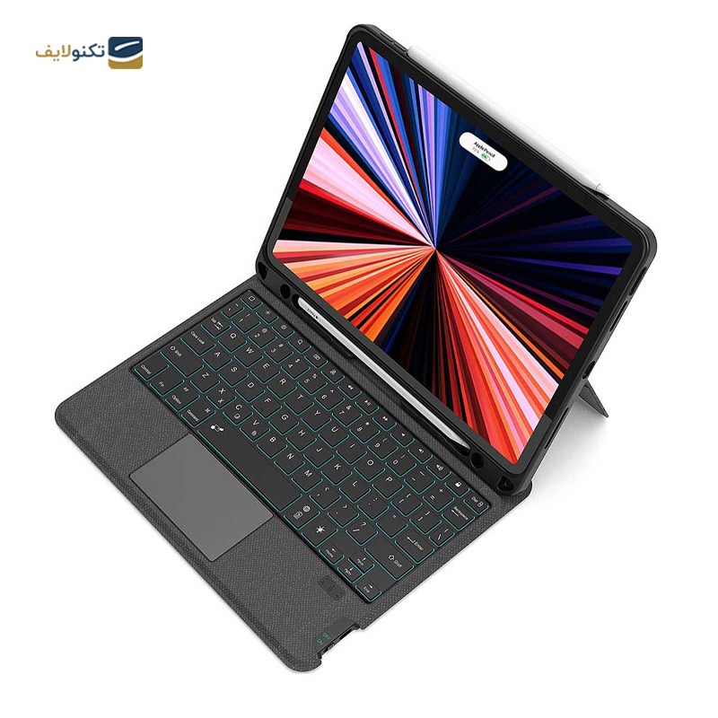 gallery-کیف کلاسوری تبلت اپل iPad Pro 12.9 inch ویوو مدل Waltz Rotating کیبورد دار مغناطیسی با قابلیت چرخش 360 درجه copy.png