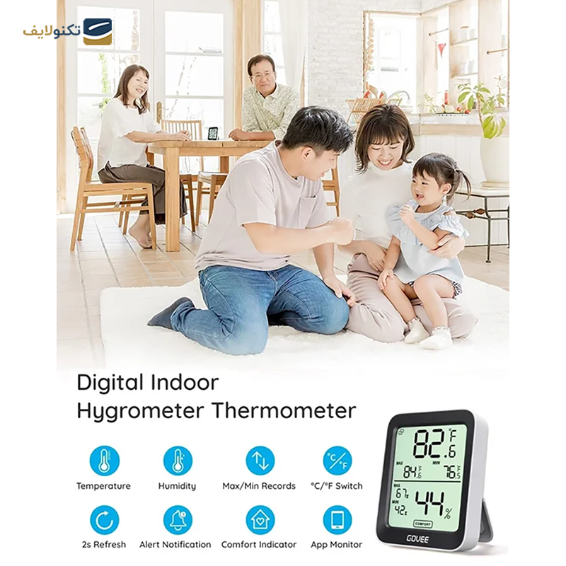 gallery-دماسنج و رطوبت سنج گووی مدل Wi-Fi Thermo-Hygrometer H5179 copy.png