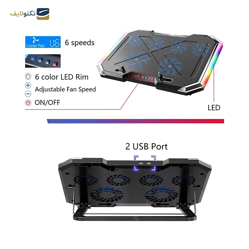 gallery-پایه خنک کننده لپ تاپ دیپ کلد مدل CR105 copy.png