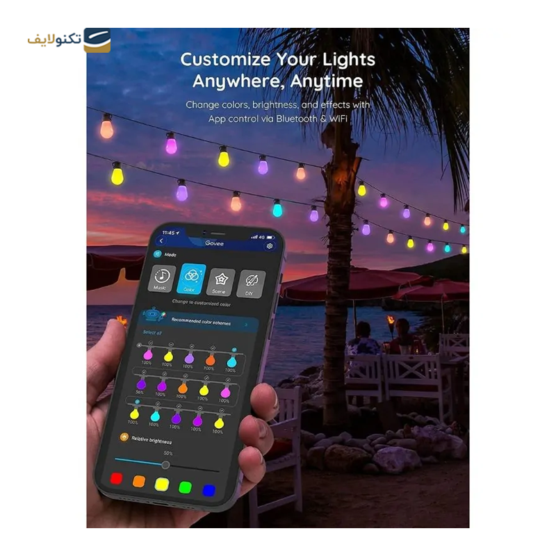 gallery-ریسه هوشمند پرده‌ گووی مدل Curtain Lights H70B1 copy.png