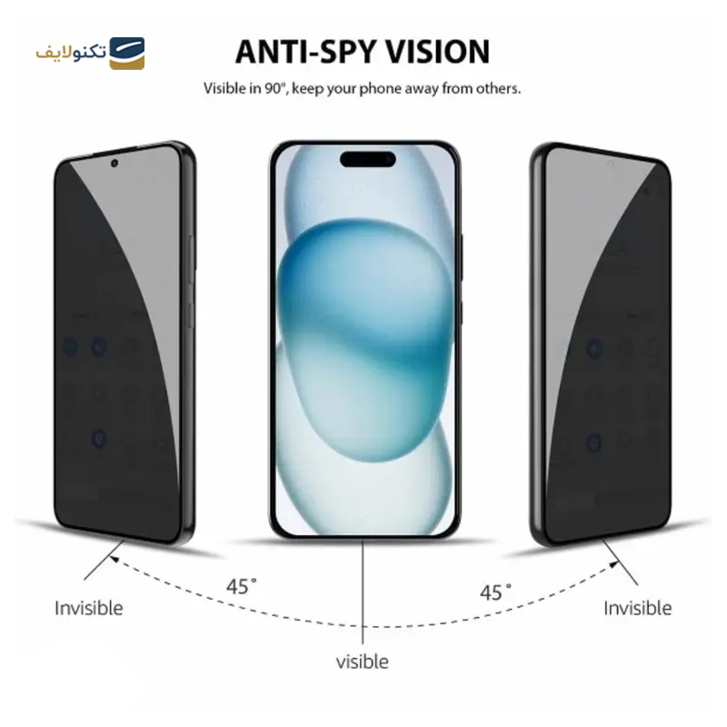 gallery-گلس گوشی اپل iPhone 16 Pro اولترا مدل Privacy copy.png