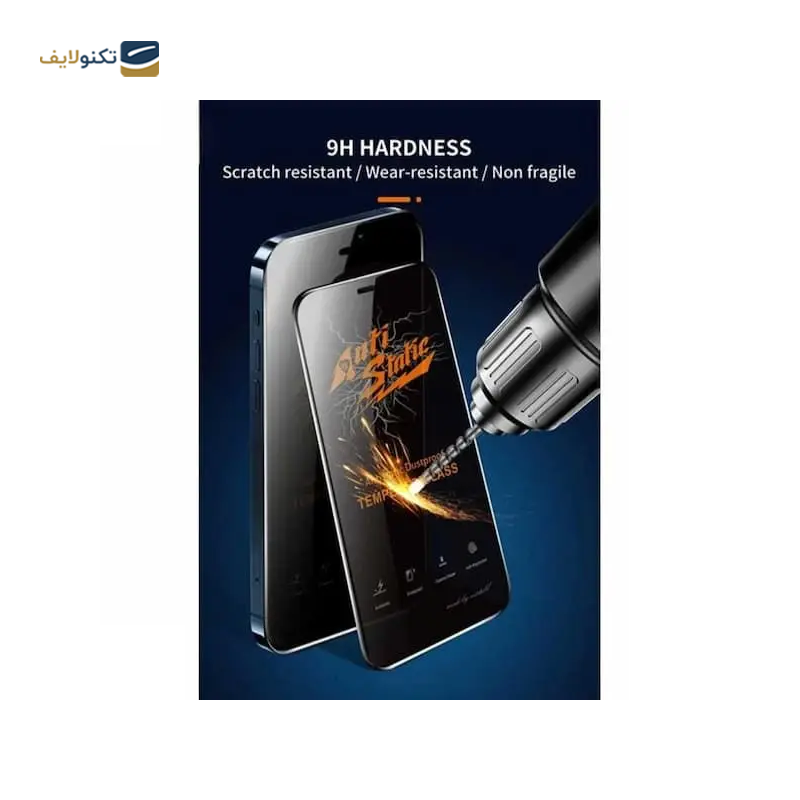 gallery-گلس گوشی پوکو M6 Pro 4G اولترا مدل Antistatic Dustproof copy.png