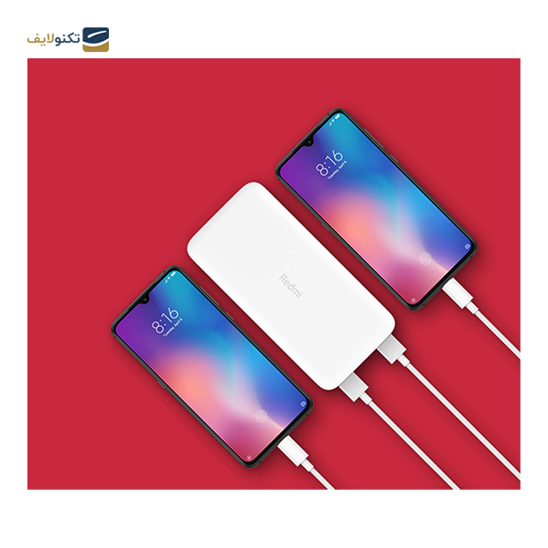 gallery-پاوربانک مدل Redmi PB200LZM ظرفیت 20000 میلی آمپر ساعت به همراه کابل microUSB طرح شیائومی copy.png