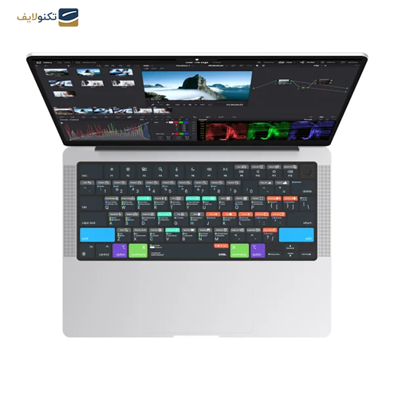 gallery-محافظ کیبورد مک بوک جی سی پال مدل VerSkin DaVinci Resolve Shortcut copy.png